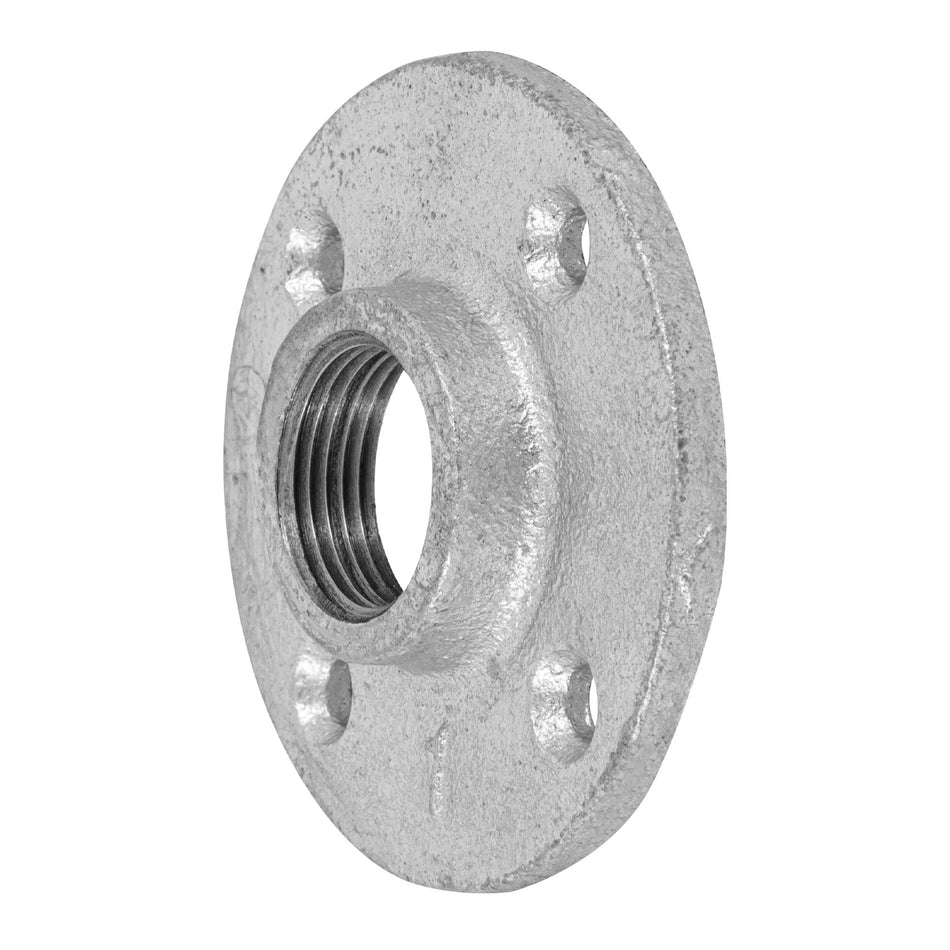 Brida de acero galvanizado de 1', Foset Caja con 5, 48739