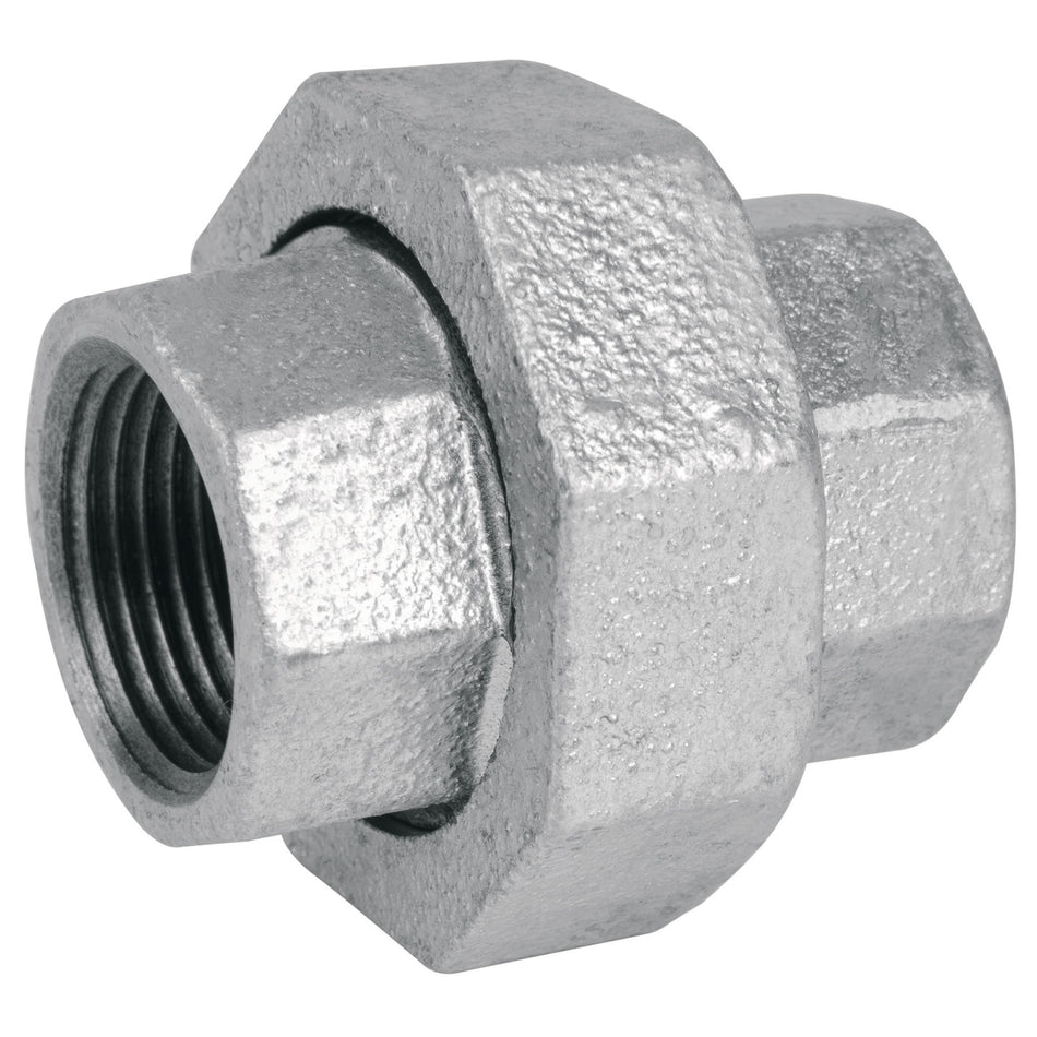 Tuerca unión 3/4' acero galvanizado, Foset Caja con 5, 47480