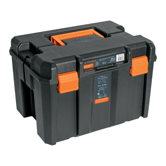 Caja para herramienta, profunda de 17'x12', TRUPER Caja con 2, 102643