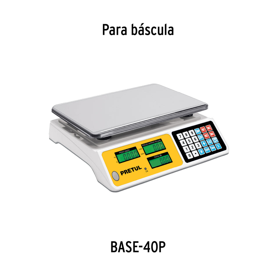 Charola de acero inox para báscula electrónica, Pretul, 27103
