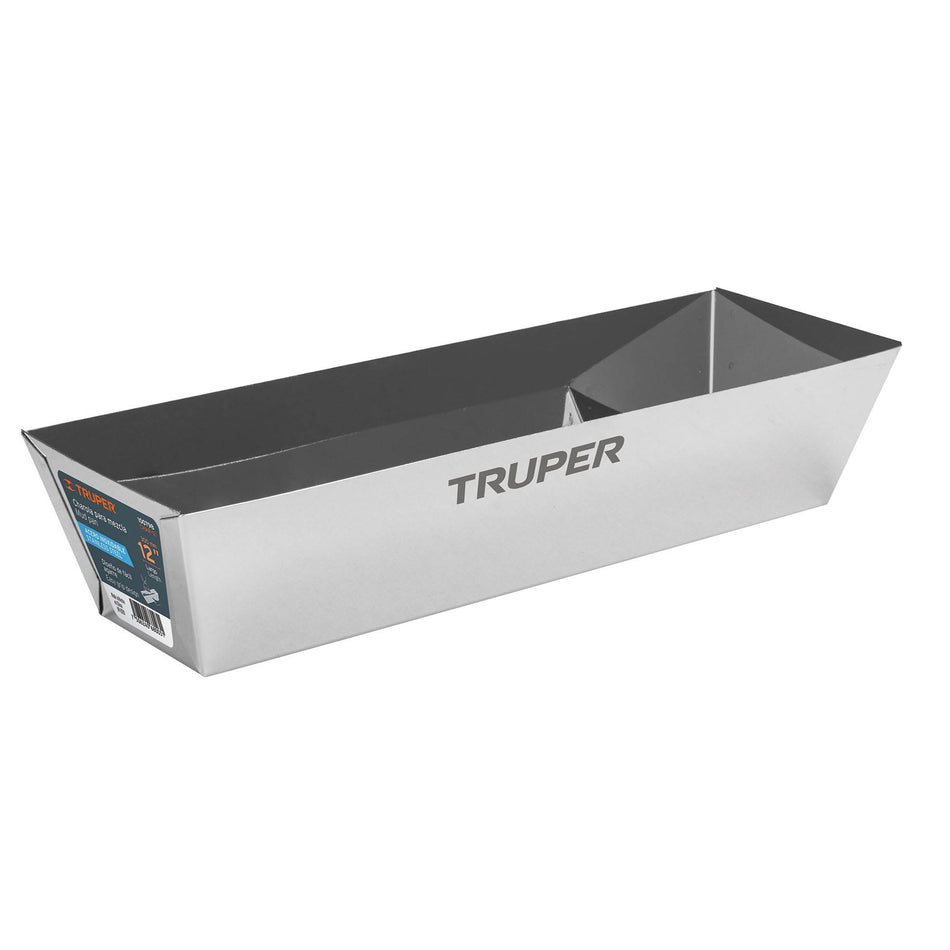 Charola de 12' de acero inoxidable para mezcla, Truper Caja con 3, 100798