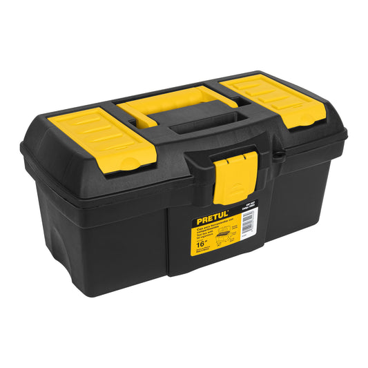 Caja para herramienta de 16' con compartimentos, Pretul Caja con 2, 20603