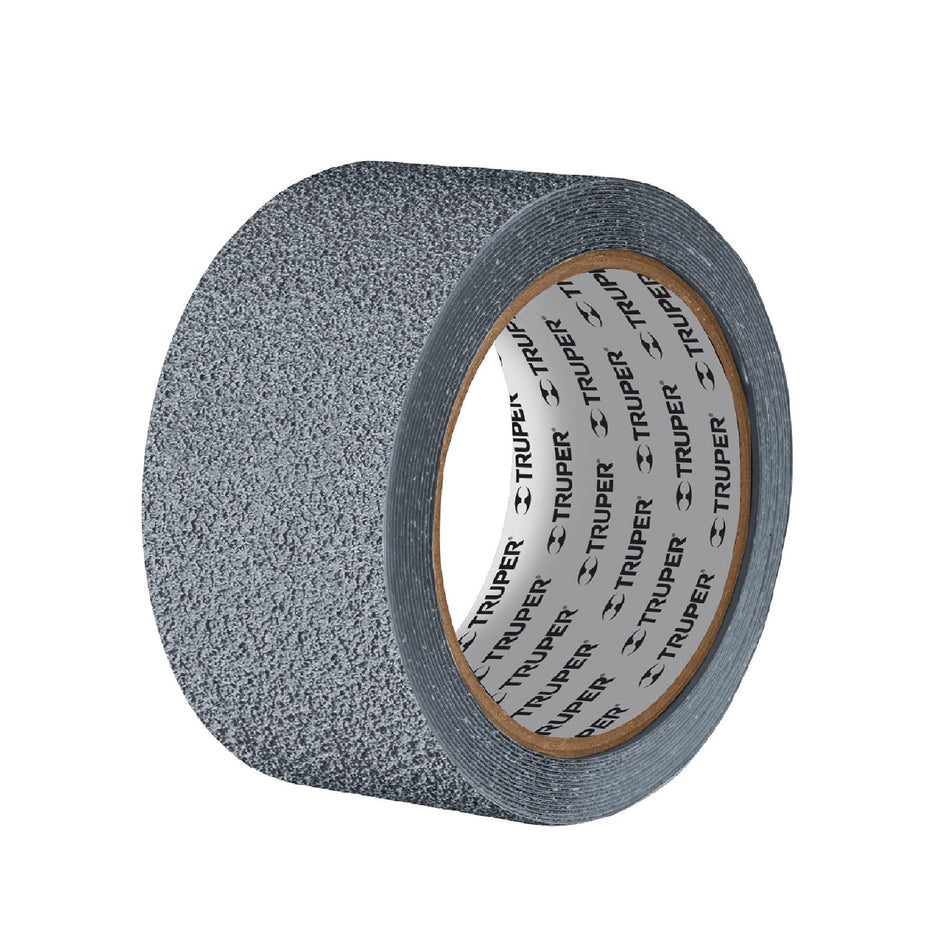 Rollo de 5 m cinta antiderrapante 50mm gris p/áreas húmedas Caja con 3, 101773