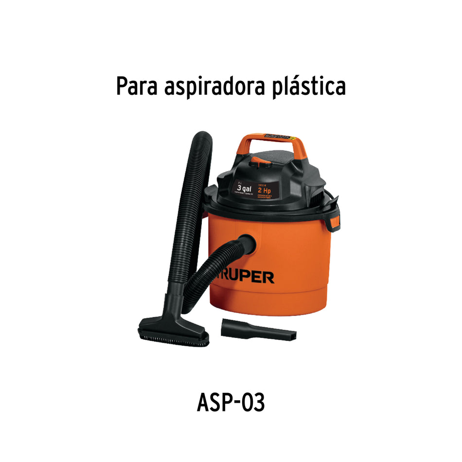Caja de empaque de repuesto para ASP-03, Truper, 103124