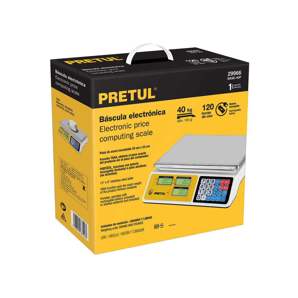 Caja empaque de repuesto para BASE-40P, Pretul, 28157