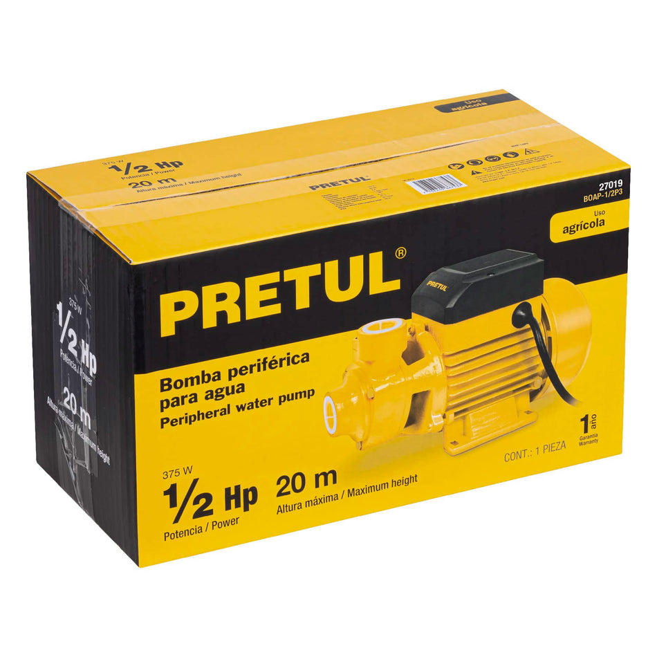 Caja de empaque de repuesto para BOAP-1/2P3, Pretul, 28255