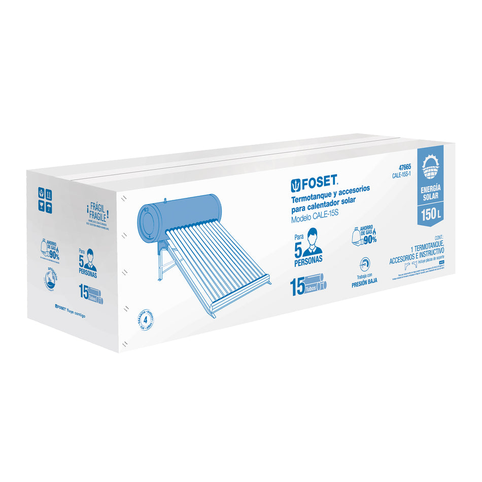 Caja de empaque de repuesto para termotanque CALE-15S, 47783