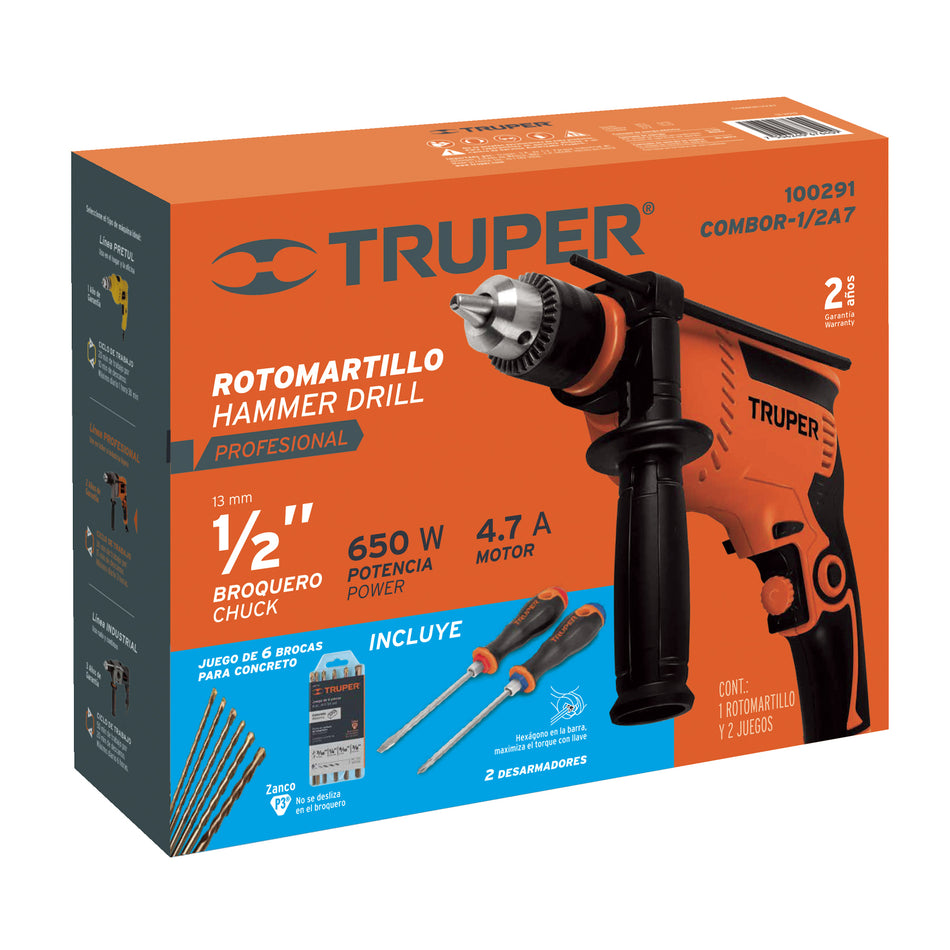 Caja de empaque de repuesto para COMBOR-1/2A7, Truper, 102602