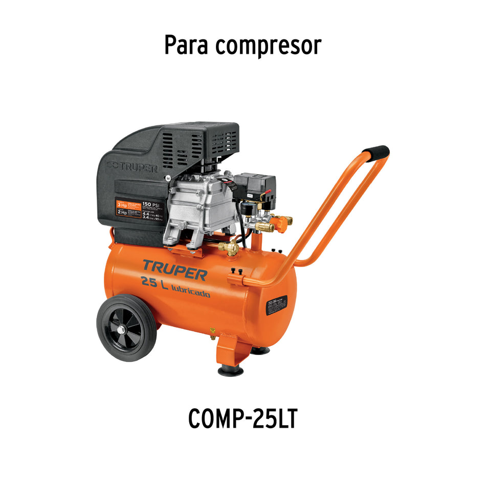 Caja de empaque de repuesto para COMP-25LT, Truper, 101939