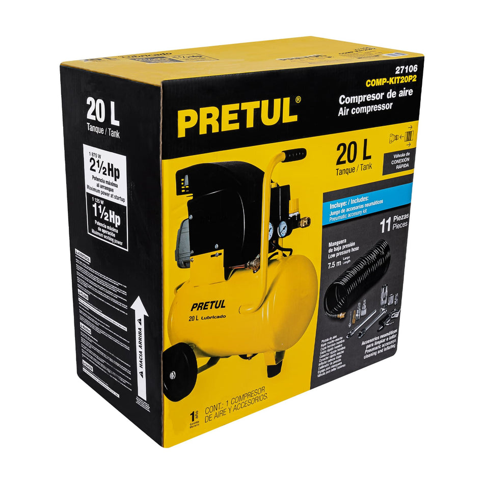 Caja de empaque de repuesto para COMP-KIT20P2, Pretul, 28131