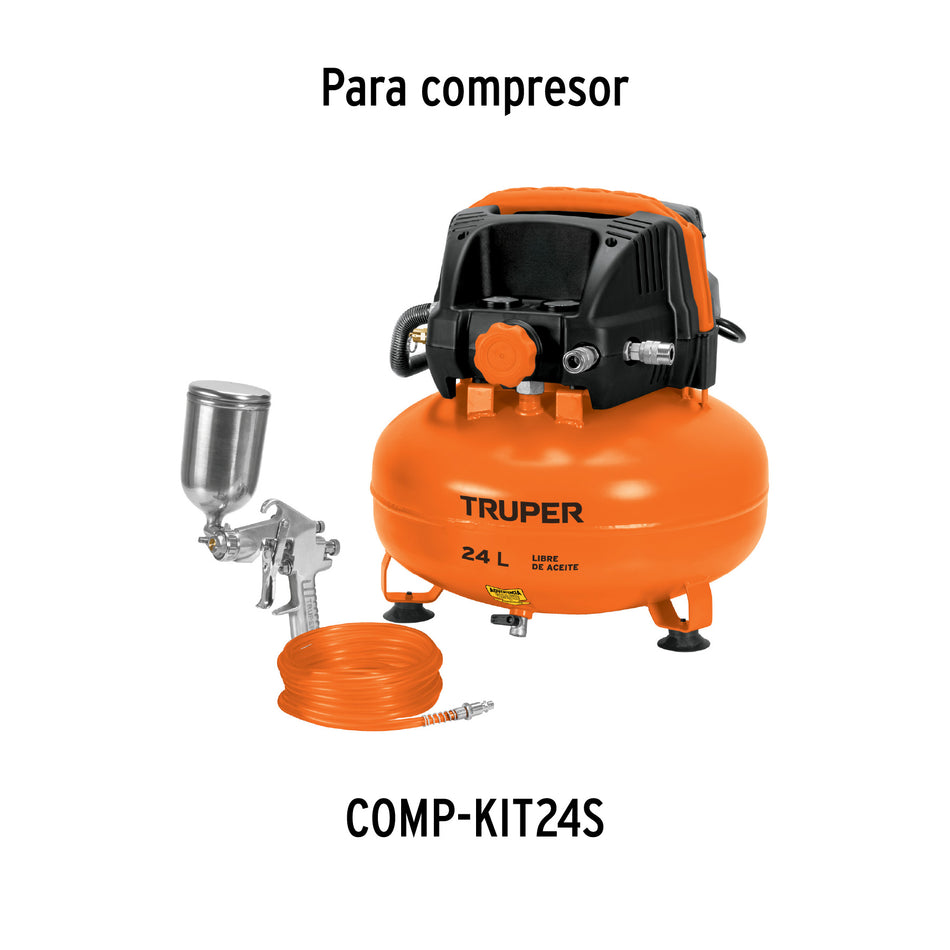 Caja de empaque de repuesto para COMP-KIT24S, Truper, 102610