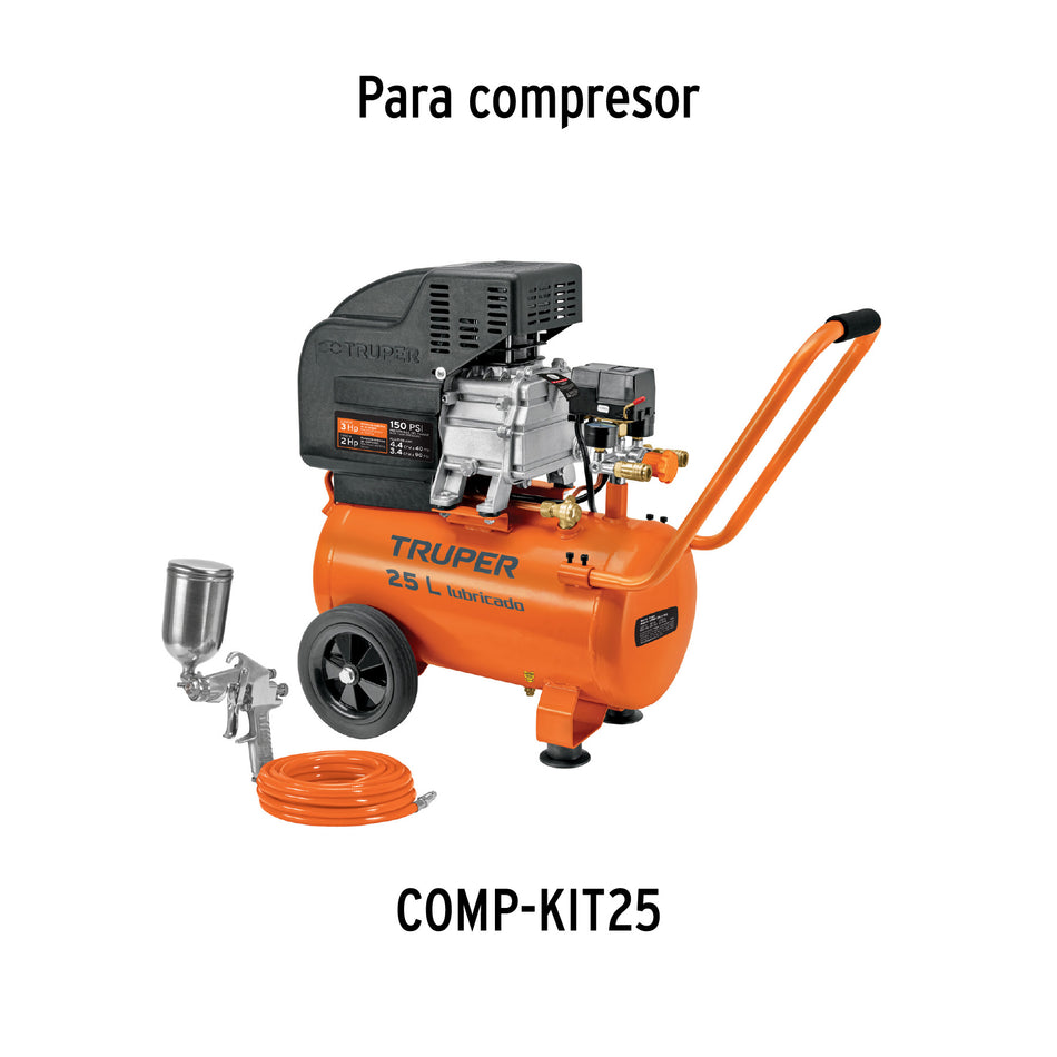 Caja de empaque de repuesto para COMP-KIT25, Truper, 101950