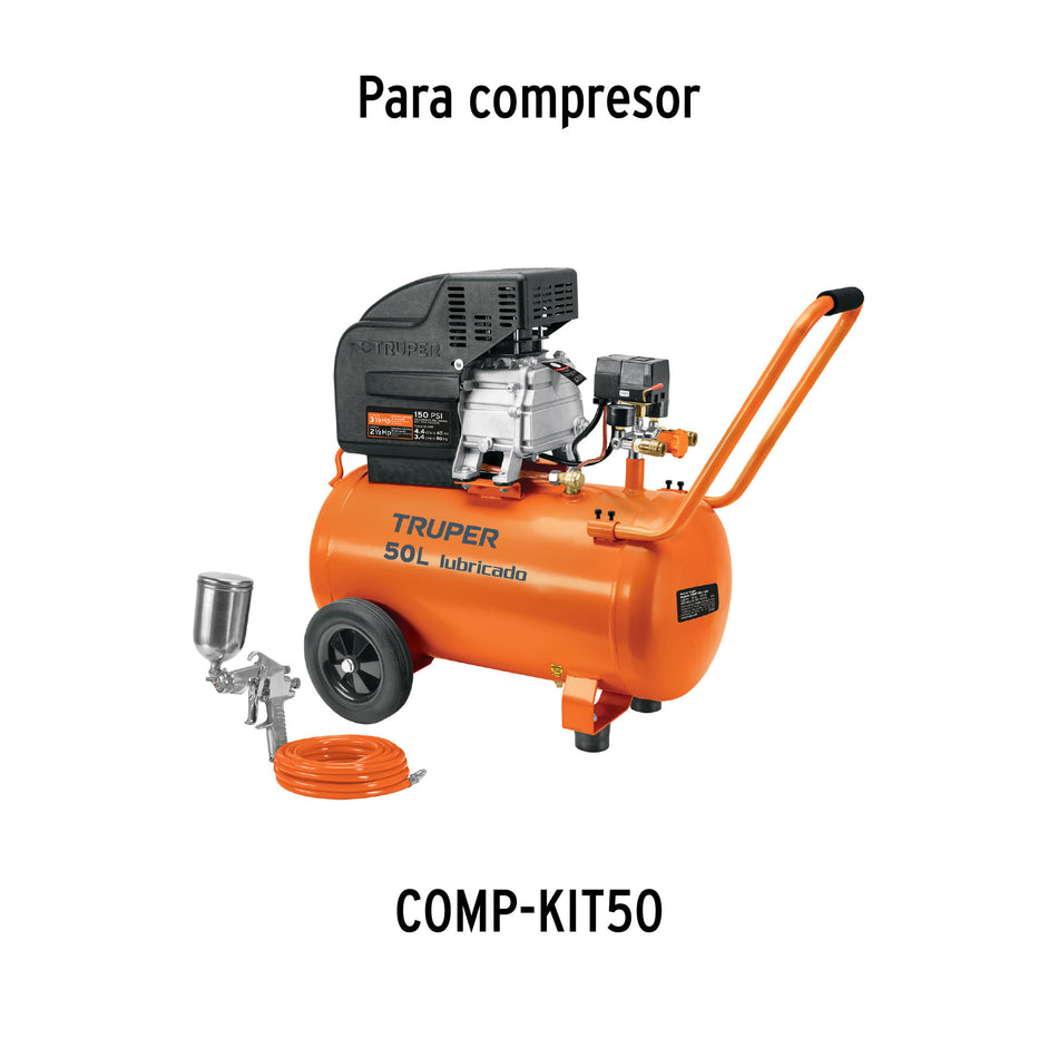 Caja de empaque de repuesto para COMP-KIT50, Truper, 101938