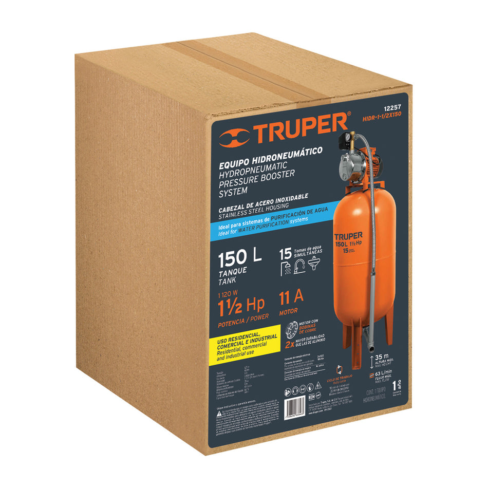 Caja de empaque de repuesto para HIDR-1-1/2X150, Truper, 103139