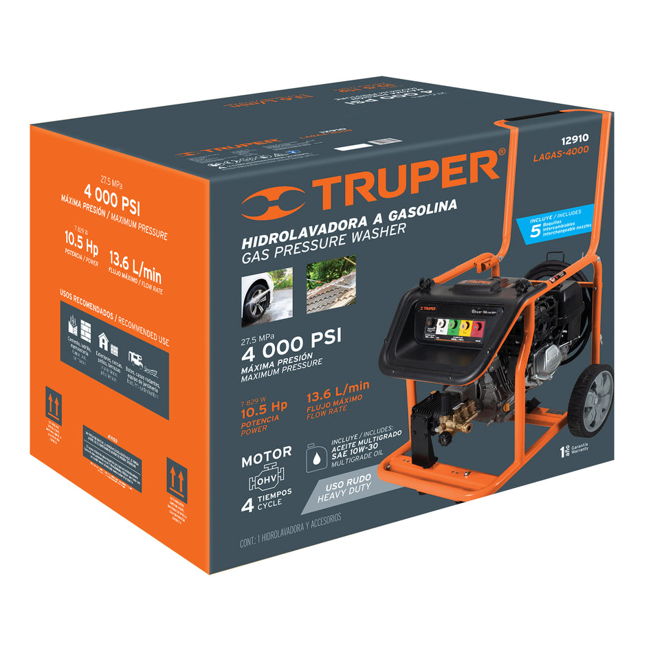 Caja de empaque de repuesto para LAGAS-4000, Truper, 103082