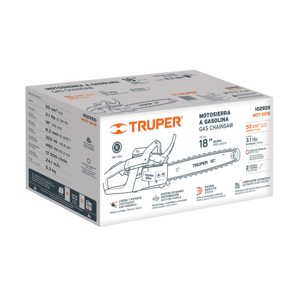 Caja de empaque de repuesto para MOT-5018, Truper, 103401