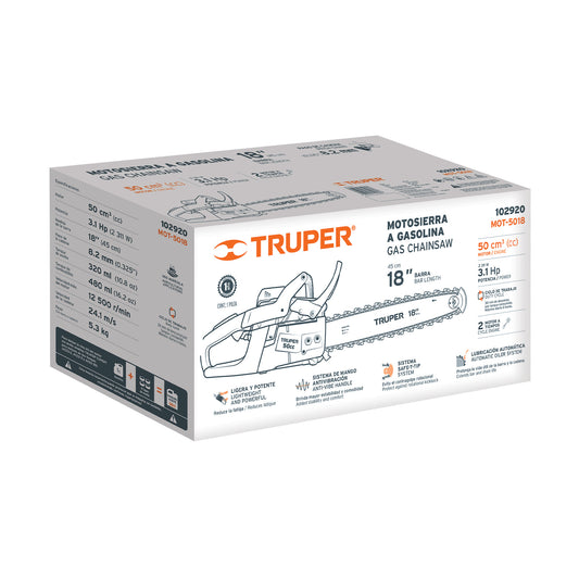 Caja de empaque de repuesto para MOT-5018, Truper, 103401
