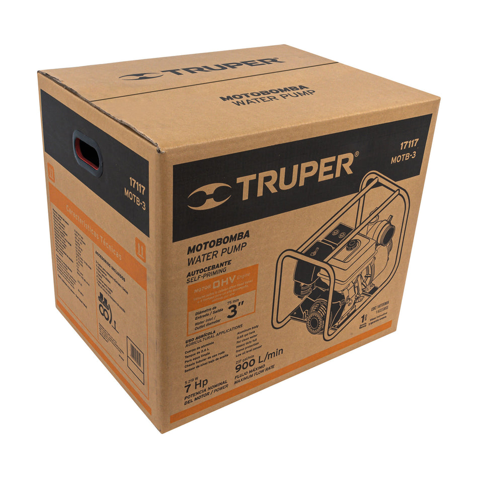 Caja de empaque de repuesto para MOTB-3, Truper, 103054