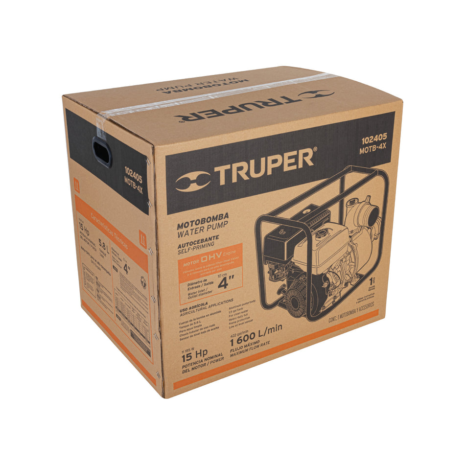 Caja de empaque de repuesto para MOTB-4X, Truper, 103052