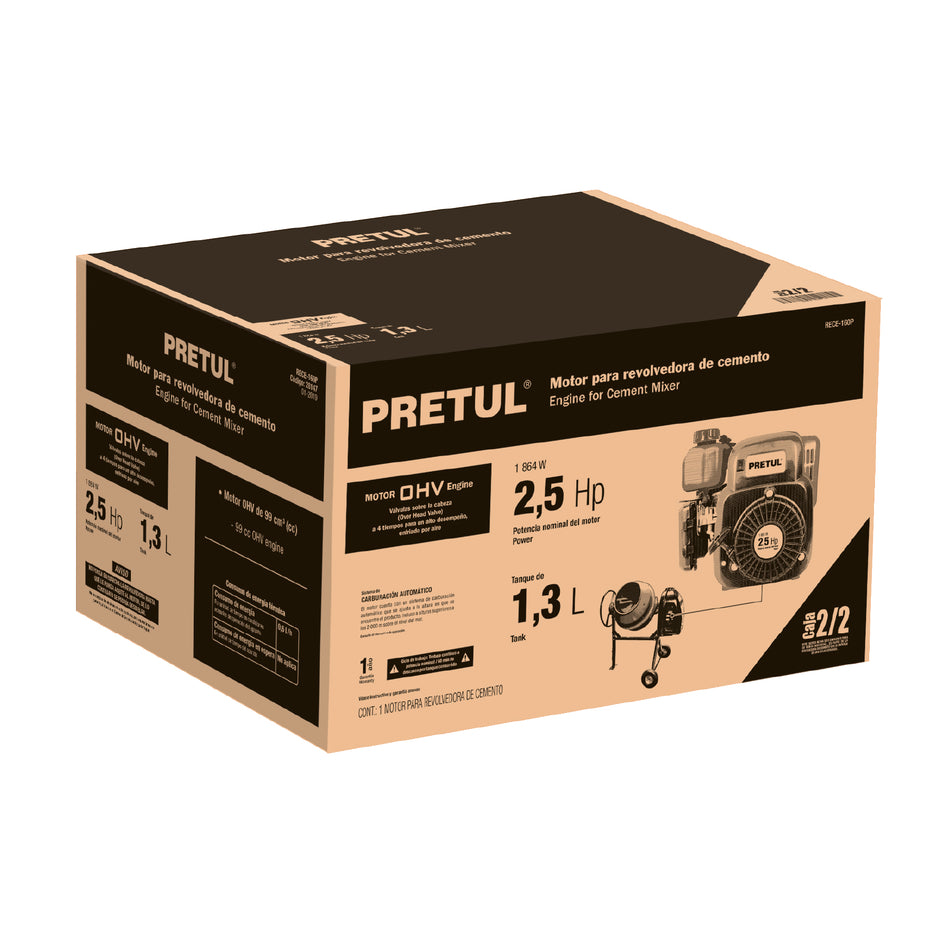 Caja de empaque de repuesto para motor RECE-160P, Pretul, 28294