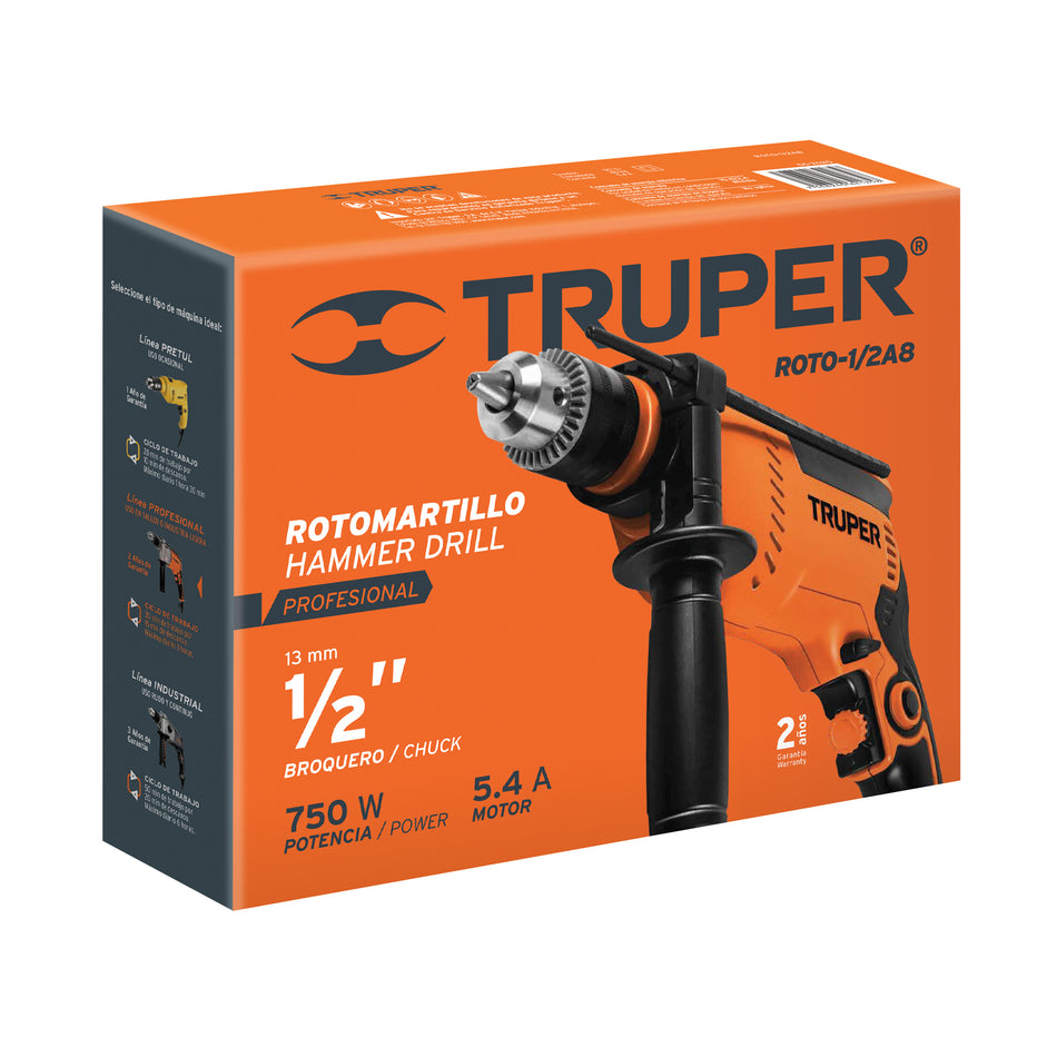Caja de empaque de repuesto para ROTO-1/2A8, Truper, 101725