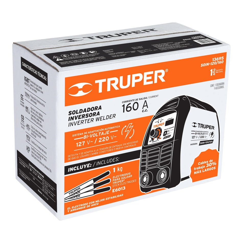 Caja de empaque de repuesto para SOIN-120/160, Truper, 102556