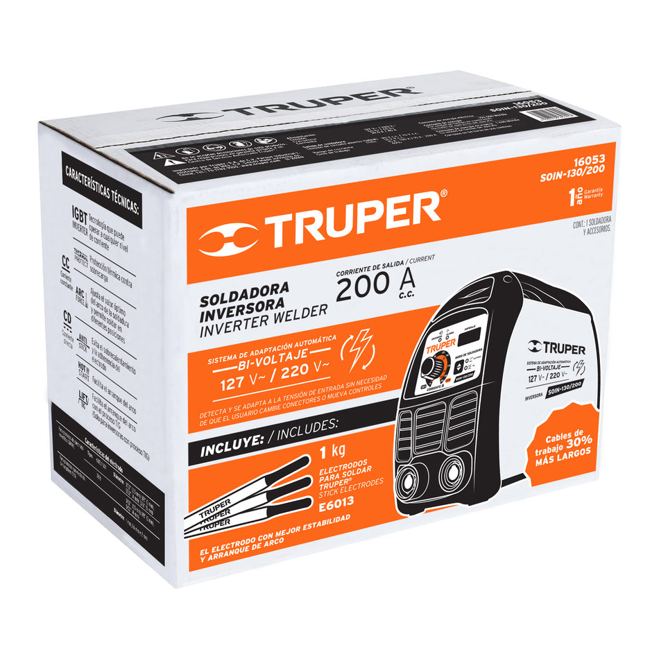 Caja de empaque de repuesto para SOIN-130/200, Truper, 102557