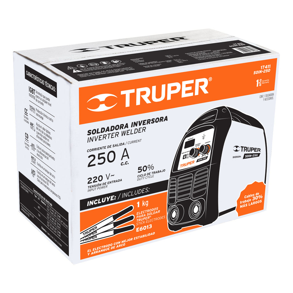 Caja de empaque de repuesto para SOIN-250, Truper, 103148