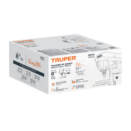 Caja de empaque de repuesto para TAPI-8, Truper, 101833