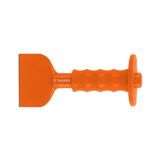 Cincel ladrillero 3-1/2 X 8' con grip, Truper Caja con 4, 12193