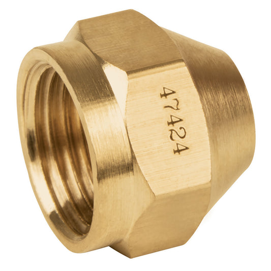 Tapón hembra de latón de 3/8', Foset Caja con 10, 47424