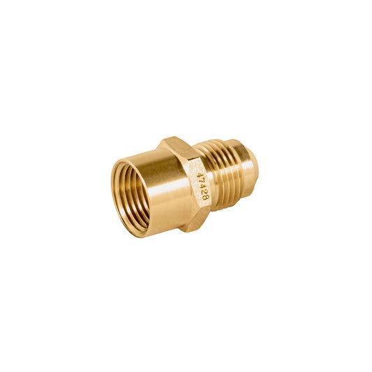 Niple campana de latón de 3/8' X 3/8', Foset Caja con 20, 47428