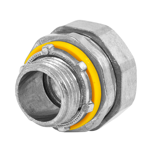 Conector recto 1/2' para tubo liquid tight, Volteck Caja con 10, 46930