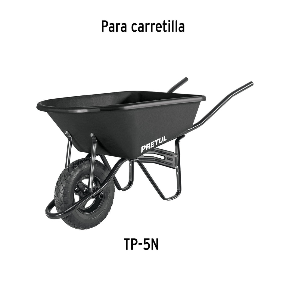 Concha plástica para carretilla TP-5N, Pretul, 22704