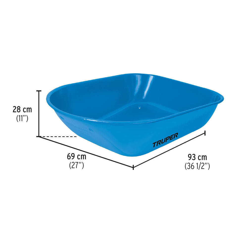Concha para carretilla CAT- 50, Truper, 11896