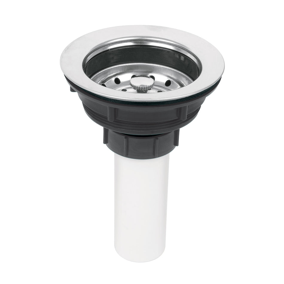 Contracanasta 3-1/2' inox, tubo plástico, Foset Caja con 6, 49353
