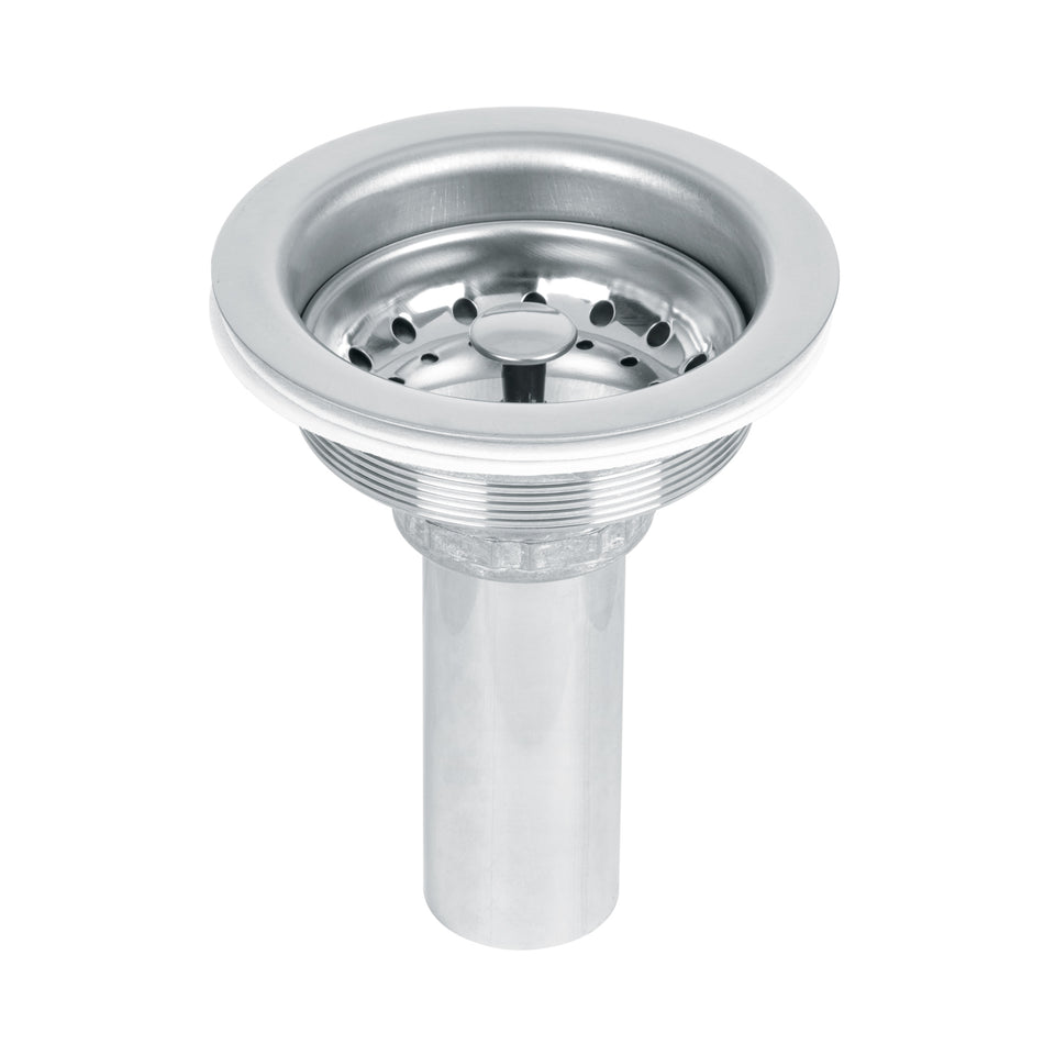 Contracanasta 3-1/2' inox, tubo inox, Foset Caja con 6, 47452