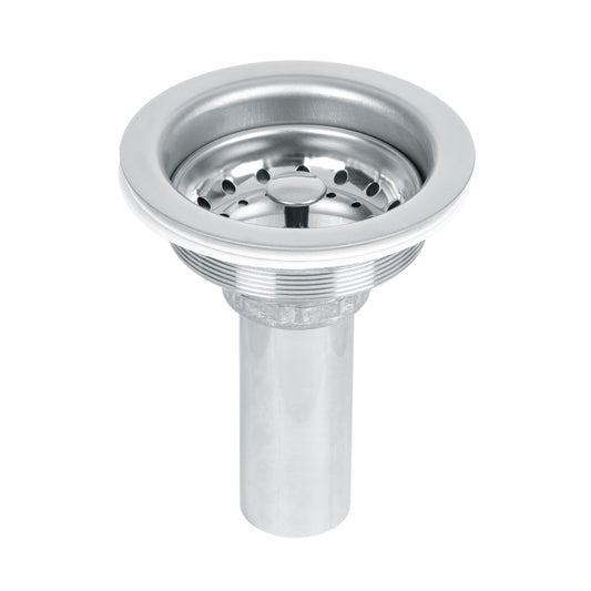 Contracanasta 3-1/2' inox, tubo inox, Foset Caja con 6, 47452