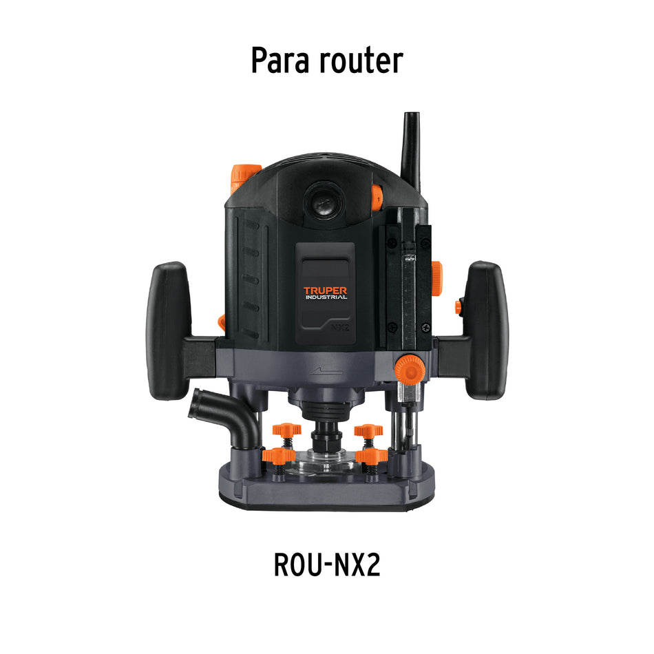 Collet de 1/2' para ROU-NX2, TRUPER, 101700