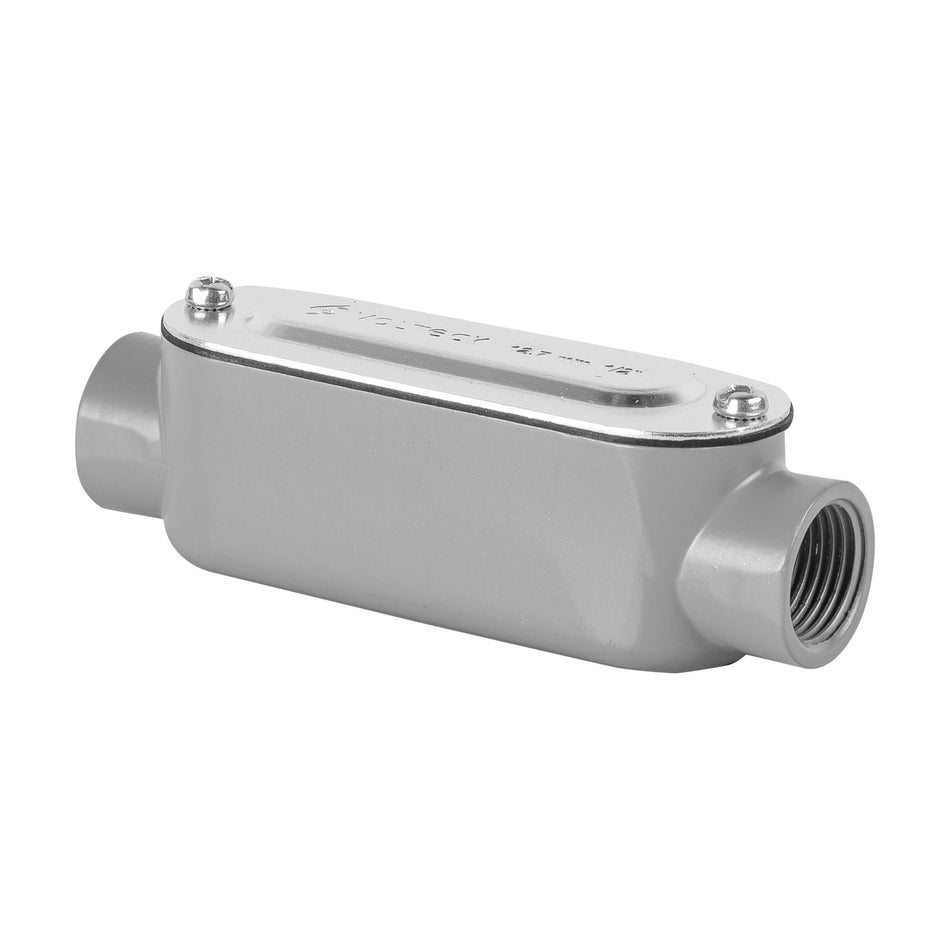 Condulet 1/2' conexión tipo C, Volteck Caja con 5, 46982