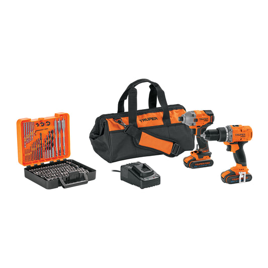 Combo rotomartillo/destornillador impacto, 20V, PRO, 103392