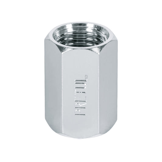 Cople acero, cuerda 1/4 NPT, Pretul Caja con 6, 27027