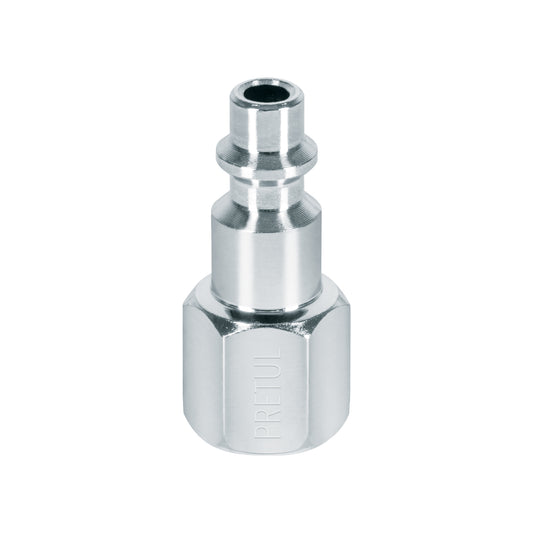 Conector rápido, tipo M, cuerda 1/4 NPT, hembra Pretul Caja con 6, 27022