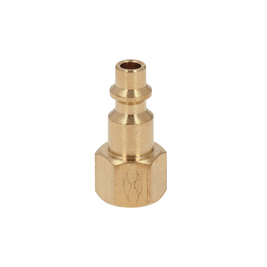 Conector rápido de latón, tipo F, cuerda 1/4' NPT, hembra Caja con 6, 19082