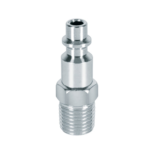 Conector rápido, tipo M, cuerda 1/4 NPT, macho Pretul Caja con 6, 27023