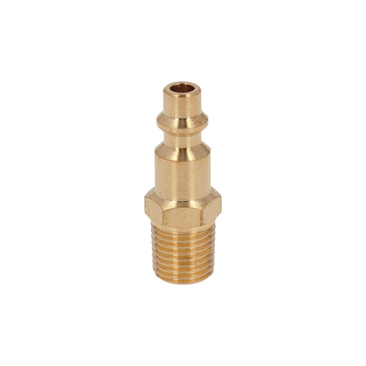 Conector rápido de latón, tipo M, cuerda 1/4' NPT, macho Caja con 6, 19083