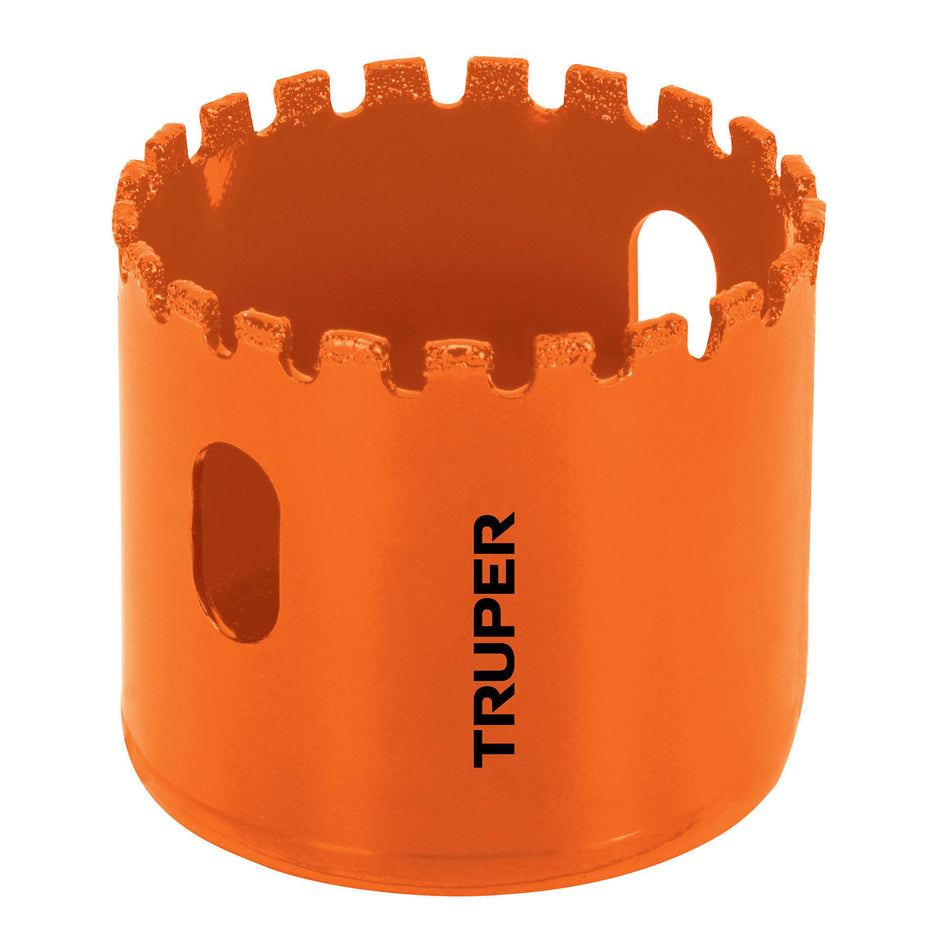 Brocasierra diamante 1-1/8' borde segmentado, Truper Caja con 2, 101053