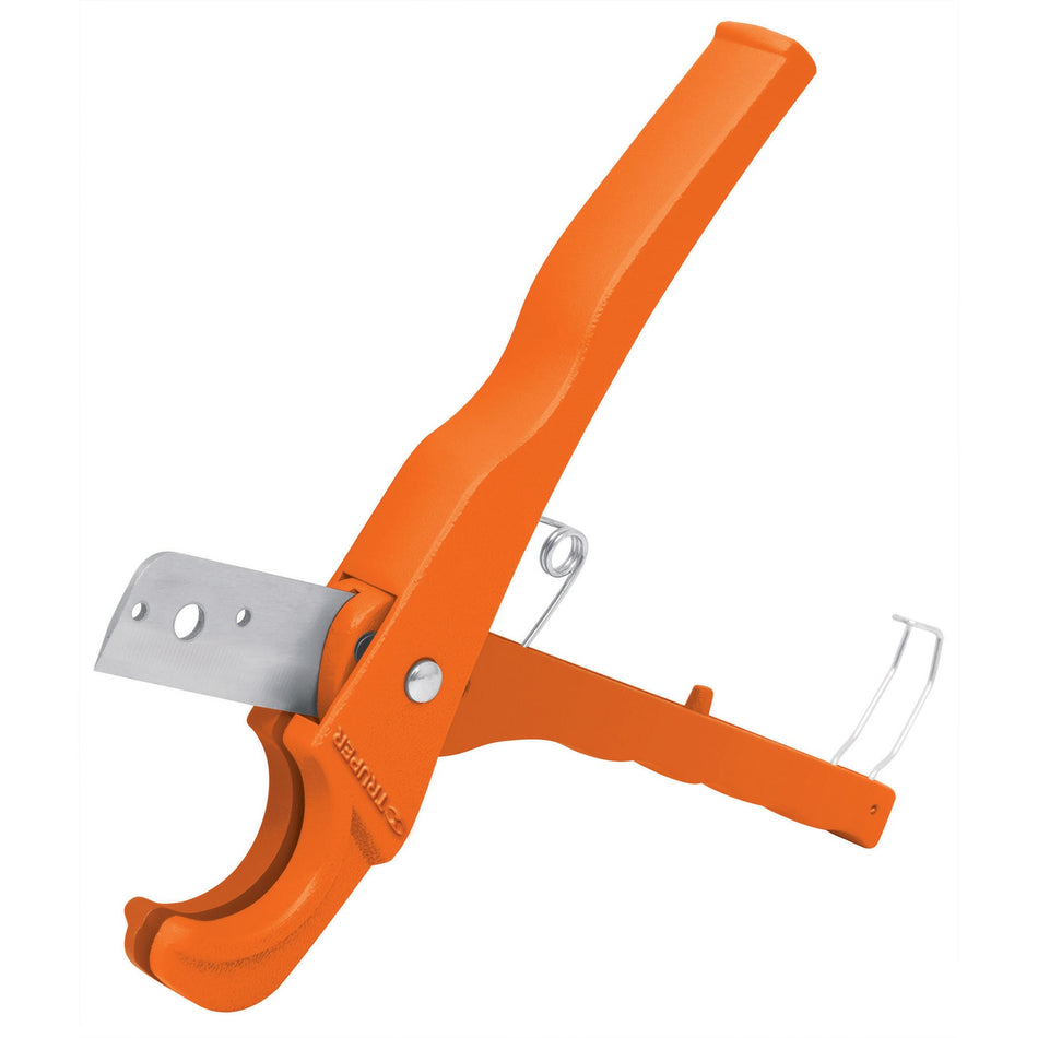 Cortador de tubo de plástico, capacidad corte 3/4', TRUPER Caja con 4, 12857