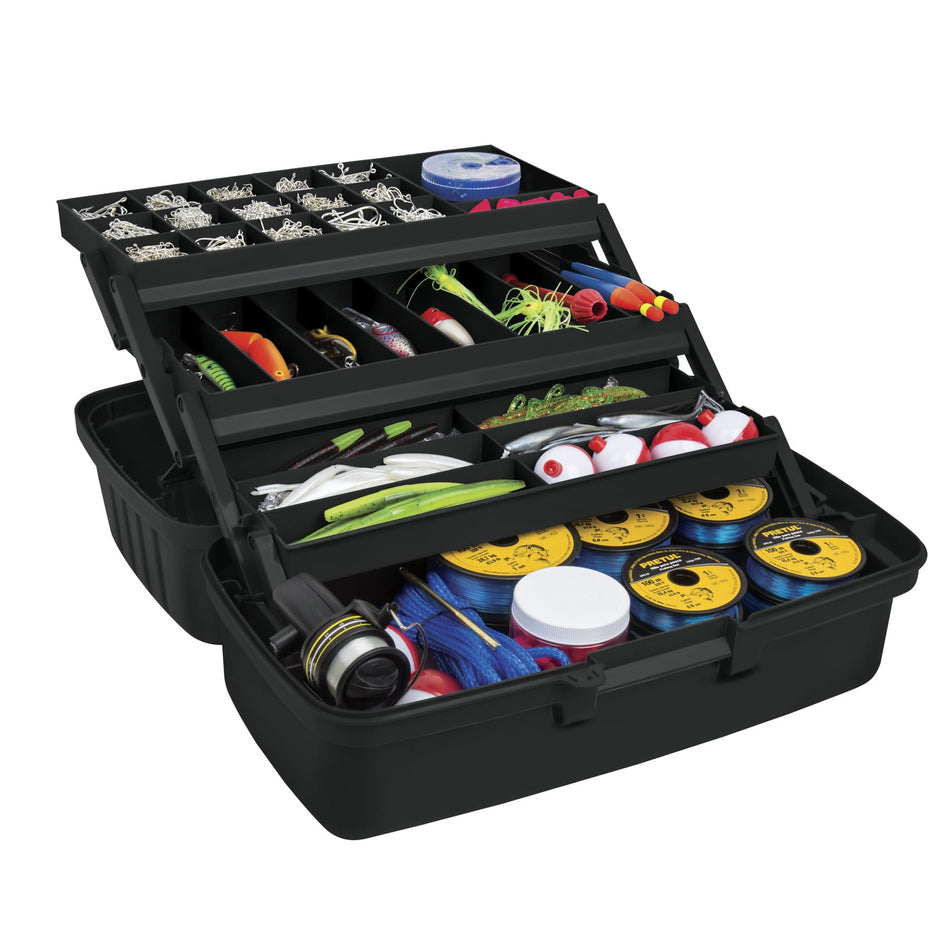 Caja para pesca de 16' con 3 bandejas deslizables, Truper Caja con 2, 10539