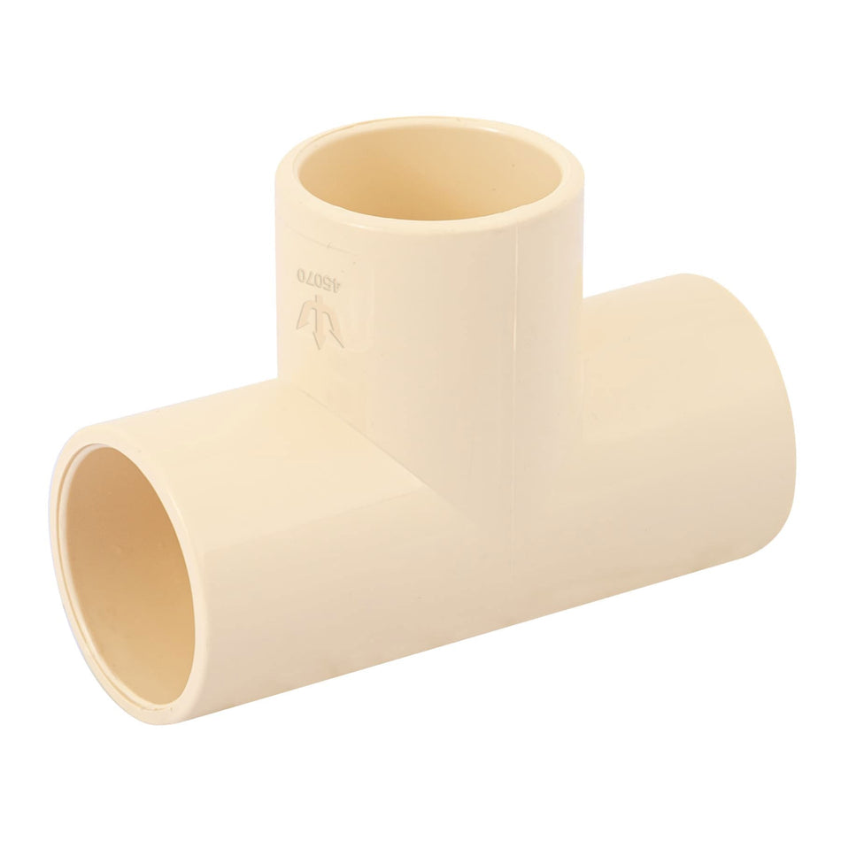 Tee sencilla de CPVC 3/4', Foset Caja con 20, 45070